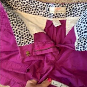 Purple Jcrew chino shorts size 10